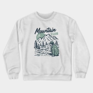 Mountain Club Crewneck Sweatshirt